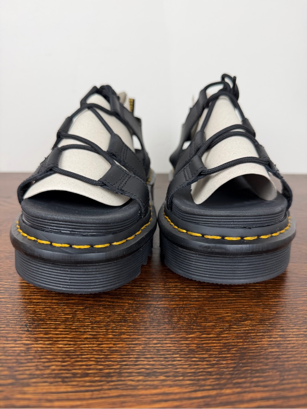 Dr. Martens Nartilla Tie Up Gladiator Sandals - Picture 6 of 13